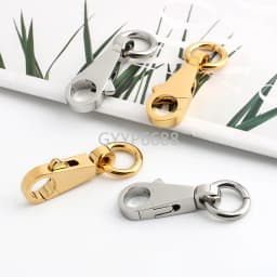 100% Stainless Steel Customize Your Design Snap Hook Bags Buckle For Handbag Clothing Sports Backpack Shoes Waterproof Swimsuit