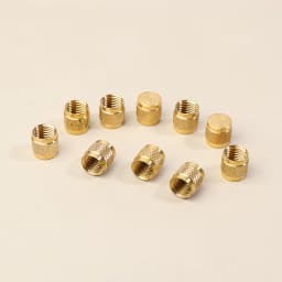 10Pcs Brass Valve Cores Replacement AC HVAC/R Field Service Tool Refrigerant Valve Core Remover Removal Tool HAVC