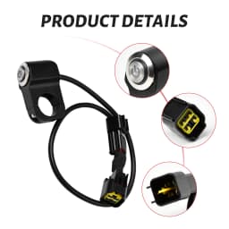 For SURRON Ultra Bee Headlight Switch Button E-bikes Off-road Dirt Bike for SurRon Motorcycles Modified Accessories