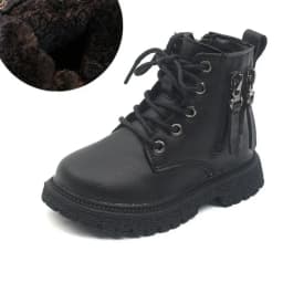 2025 Spring Autumn Winter Ankle Boots Light Girl Platform Shoes Burgundy Beige Black Boys Short Boots Super Cozy Shoes