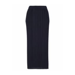 Miyake Pleated Basics Medium Length Skirts