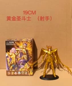 19cm Anime Dark Saint Seiya Figure Phoenix Ikki Hyoga Seiya Shiryu Action Figures Box Figure Collection Decoration Toys Hobbies