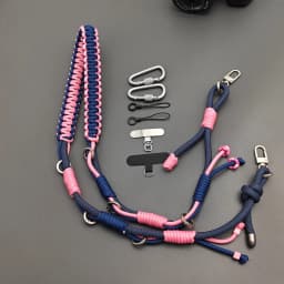 Hand-braided Adjustable Repalcement Bag Strap Multi-purpose Anti-lost Camera Phone Lanyard Crossbody Shoulder Strap Accessories