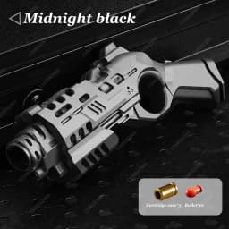 EDC Tactical Pistol Toy Fidget Spinner Ejectable Shell Toy Fidget Gear Gadget Stress Relief Anti-Anxiety Toy for Adults Gift