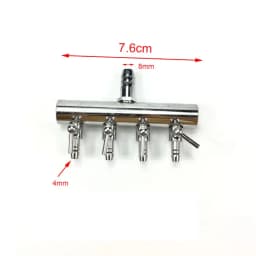 2 4 6 8 10 Ways Aquarium Air Splitter Valve Fish Tank Air Pump Flow Distributor Pump Valve Tap Lever Control Switch Valve