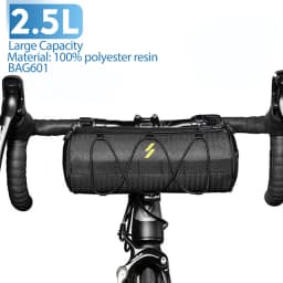 NEWBOLER 5L New Handlebar Bag Bicycle Bags Frame Pannier Bag Multifunction Portable Shoulder Bag Bike Accessories