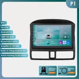 Car Intelligent Systems Carplay Android Auto Radio for Honda CR-V 2 CRV 2001-2006 AutoRadio Car Multimedia Player GPS Stereo DSP