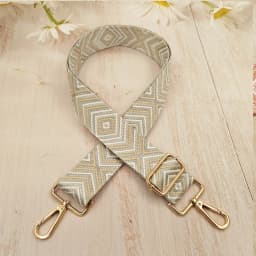 Fashionable Light Luxury Shoulder Strap with Diamond Shaped Adjustable Strap, Portable and Replaceable Luggage Accessories