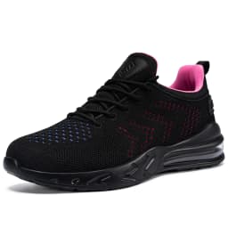 Larnmern Women's Non Slip Work Shoes Chef Restaurant Waterproof Walking Sneakers Slip Resistant Breathable Shoes