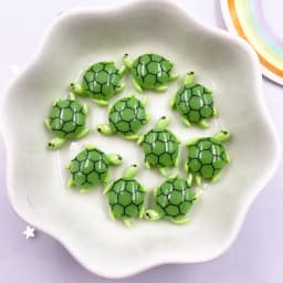 30pcs Colorful Resin Mini Turtles Crabs Fish Starfish Seahorses Seaweed Marine Organism Figurine Flatback Scrapbook Crafts DIY