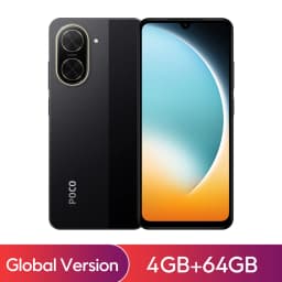 POCO C71 Smartphone Global Version 6.88' HD+ Display UNISOC T7250 5200mAh Battery 15W Fast Charging 32MP AI Dual Camera LCD