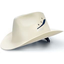 Cowboy Style Hard Hat Class C Safety Helmet Vented Full Brim Hard Hats Work Safety Helmet for Outdoor,Industrial,Construction