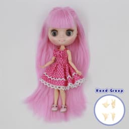 ICY DBS Blyth Middie Doll Joint Body 20CM Customized Doll Nude doll or Full Set Includes Clothes & Shoes DIY Toy Gift for Girls