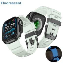 Silicone Strap for Apple Watch Ultra 4 3 2 49mm Series 12-11-10 46mm 9 8 7 45mm Sport Band Bracelet Iwatch 6 SE 5 4 44mm 42mm