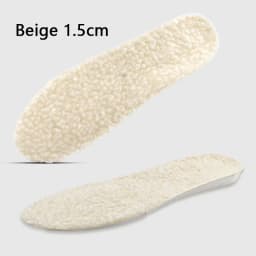1 Pair Winter Warm Height Increase Insoles, Sports Shock Absorption Shoe Pads for Men & Women, Shoe Accessories