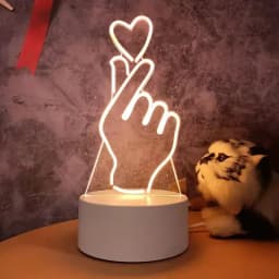 3D Lamp Acrylic LED Night Lights Bear Dinosaur Child Night Light Led for Bedroom Decoration Christmas Decor Wedding Party Favors