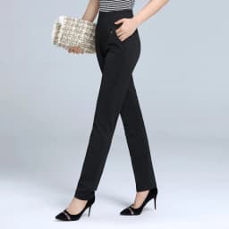 Women Pants 2023 Spring Fall Straight Pants Slim Casual Female Stretch Trousers black fashion Jeans office Trousers joggers