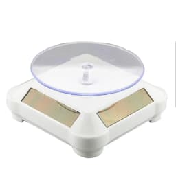 Solar Display Rack Bracelet Necklace Jewelry Display Props Rotating Table Solar Power Turntable Designed For Displaying Watches