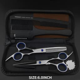 VP Professional Hairdressing Scissors Barber Set 5.5 6.0 Hairdresser Hair Beauty Scissors Set Cutting Hair Thinning Salon Tools