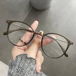 Luxury Brand Myopia Glasses Anti-Blue Light Computer Eyeglasses Women Fashion Prescription Near Sight Glasses Diopter 0 To -4.0