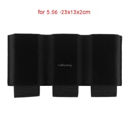 Tactical 5.56/7.62 Triple Magazine Pouch Magazine Holder with Hook Fasteners for MK3/MK4 Chest Rig Magazine Insert Pouch