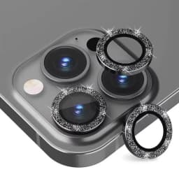 Glitter Camera Lens Protector Cover for iPhone 17 18 Pro Max 16 15 13 11 14 15 Plus 12 Mini Tempered Glass Protection Lens Film