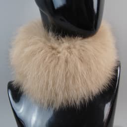 Natural Good Elastic Knitted Genuine Real Fox Fur Ring Scarves Warm Fox Fur Headband New Women Winter Fashion Real Fox Fur Scarf