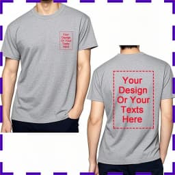 Men Tshirt Your Design Here Cotton Comfortable Unisex Teeshirt Fashion Personalized Summer Top Perfect Gift For Him