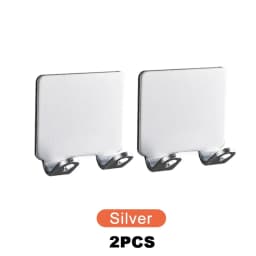 Bathroom Stainless Steel Razor Holder Storage Hook Wall Men Shaving Shaver Shelf Punch-Free Razor Rack Bathroom Accessories