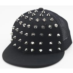 Men and Women's Rivet Flat Hat Punk Rock Hip Hop Stud Baseball Caps Y2K snapback cap outdoor gorras para hombres casquette homme