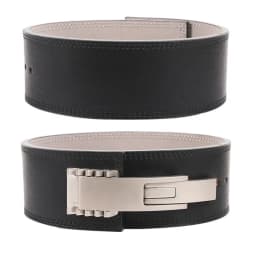 Cowhide SBD Weightlifting Belt Leather Waist Support Lever Buckle Powerlifting Strong Pull Squat Deadlift Gym Training Fitness