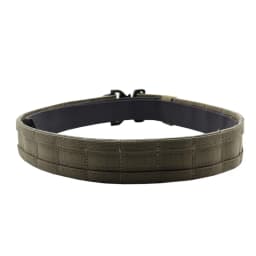 VULPO 2 Inch Tactical Ronin Style Belt Two Layer Quick Release Metal Buckle Belt Molle Waist Belt Hunting Airsoft Combat Belt