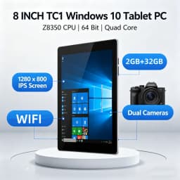 8 INCH Q1 Windows 10 Tablet PC 1280 X 800 IPS Z8350 CPU 64 Bit TC1 Quad Core Dual Cameras 8GB RAM 128GB ROM 1920 X 1200 IPS