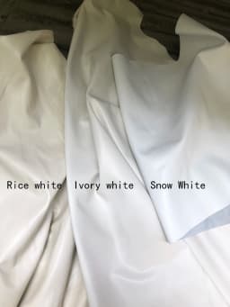 50cm New Genuine Leather White Women's High Grade Party Mittens Sheepskin Lady Winter Velvet long Gloves Creamy Ivory Snow White