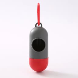 Portable Pet Waste Bag Dispenser Pill Shape Bullet-Shaped Garbage Box Cats Dogs Poop Extractive Clean-up Bags Outside Walking