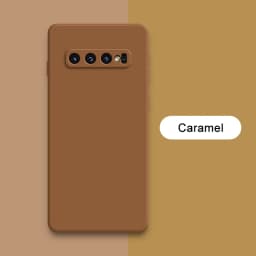 Original Square Liquid Silicone Case for Samsung Galaxy S8 S9 S10 Plus S10E Soft Candy Back Cover S8Plus S9Plus S10Plus E Fundas