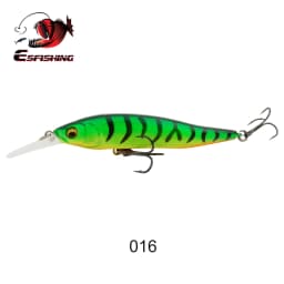 ESFISHING Wobble Hard Lure NAHAN 75mm 7.1g 0-2.4 Dive Fishing Baits Flow Floating Minnow Isca Artificial