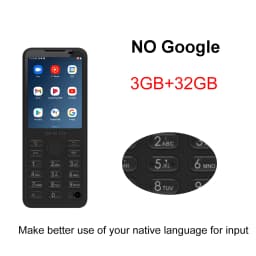 QIN F21 Pro Hebrew Engraved Keypad Mini Smartphone Android 11 Google Play  4G 2.8'' Touch Screen  WiFi Bluetooth