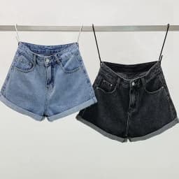Shorts Women Denim Vintage Summer Basic Simple All-match Hot Sale High Waist Leisure Ladies Streetwear Chic Classic