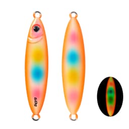 JIGGING PRO 40g 60g 80g Slow Jig Shore Jigging Lure Sea Fishing Bait Glow Slow Fall Fishing Lure