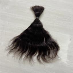 10 Pieces / Lot 100% Pure Mohair Reborn Baby Doll Hair With Dark Brown/Gold Color Fit For DIY Reborn Baby Doll Accessories