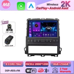 Android 16 Auto Car Radio For Toyota Land Cruiser Prado 120 For Lexus GX470 GX 470 J120 2002 -2009 Carplay BT Multimedia Player