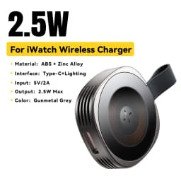 Essager Magnetic Wireless Charger for Apple Watch 9 8 7 6 5 4 3 SE Ultra Fast Charging Station Dual Port Watch Portable Charger