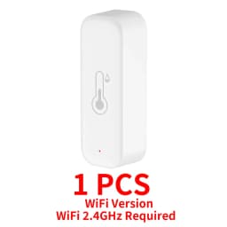 Tuya WiFi Temperature and Humidity Smart Home Thermometer Hygrometer APP Remote Alarm Work with Alexa Google Home