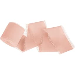 5 Meters Hand Torn Edge Chiffon Ribbon Wedding Hold Flower Tassel Ribbon Bow Decoration Snow Silk Fabric Strip