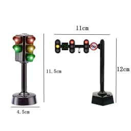 New Traffic Light Signs Toy Traffic Light Lamp Base Simulation Road Light Safety Traffic Lamp Home Transportation Ornaments