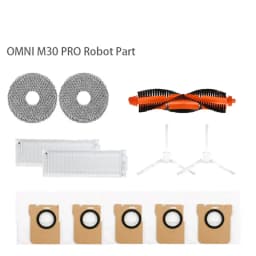Accessories For Xiaomi Mijia M30 Pro C107 Replacement Roller main Side Brush Hepa Filter Mop Cloth Dust Bag Spare Parts