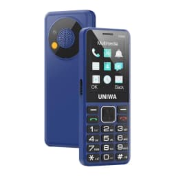 UNIWA V2000 4G Keypad Phone 2.4 Inch Big Button Loud Volume Dual SIM 1700mAh Multilingual Keyboard Feature Phones Elderly