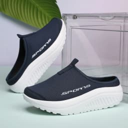Women's Height Increasing Casual Walking Shoes with Soft Thick Sole Convenient Comfortable Female Lightweight Sport Sneakers