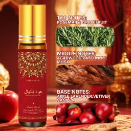 10ml Oud for Glory Roller Fragrance Oils عود للنيال Eid Al-Adha Gift Long Lasting Scent Gift To Friends